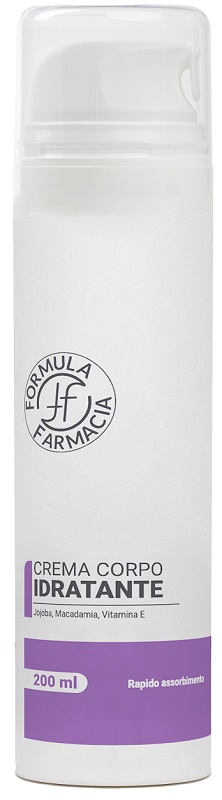 FORMULA CREMA CORPO IDRATANTE OLIO JOJOBA/MACADAMIA/VITAMINA E 200 ML - Farmacia De Pasquale