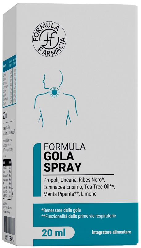 FORMULA GOLA SPRAY ADULTI 20 ML - Farmacia De Pasquale