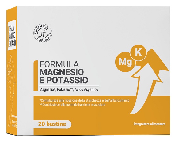 FORMULA MAGNESIO E POTASSIO 20 BUSTINE - Farmacia De Pasquale