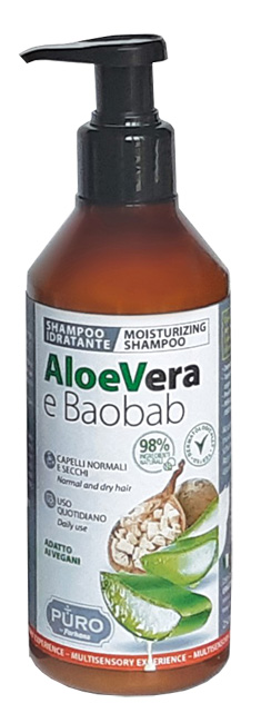 PURO SHAMPOO ALOE E BAOBAB 250 ML - Farmacia De Pasquale