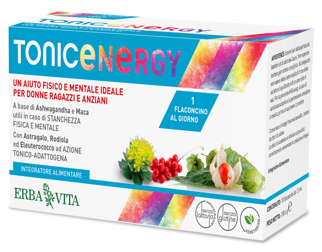 TONIC ENERGY 10 FLACONCINI DA 12 ML - Farmacia De Pasquale