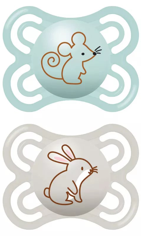 MAM SUCCHIETTO PERFECT 2-6 MESI SILICONE SINGLE BOX NEUTRO - Farmacia De Pasquale