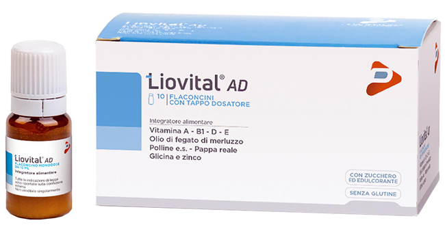 LIOVITAL AD 10 FLACONCINI DA 10 ML - Farmacia De Pasquale