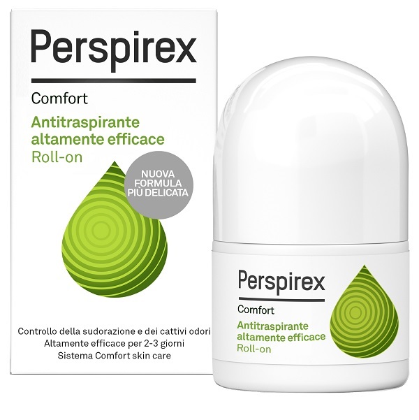 PERSPIREX COMFORT ANTITRASPIRANTE ROLL-ON NUOVA FORMULA 20 ML - Farmacia De Pasquale