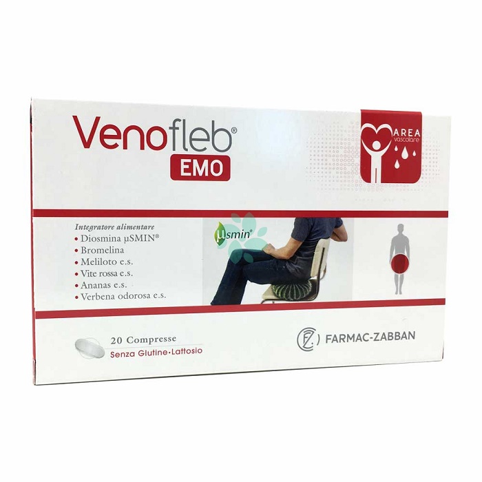 VENOFLEB EMO 20 COMPRESSE - Farmacia De Pasquale