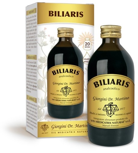 BILIARIS LIQUIDO ANALCOOLICO 200 ML - Farmacia De Pasquale