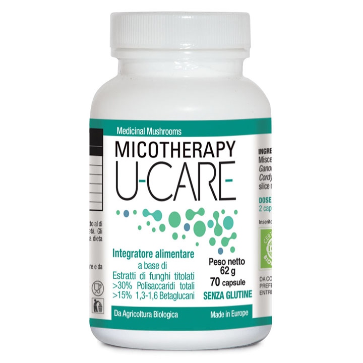 MICOTHERAPY U-CARE 70 CAPSULE - Farmacia De Pasquale