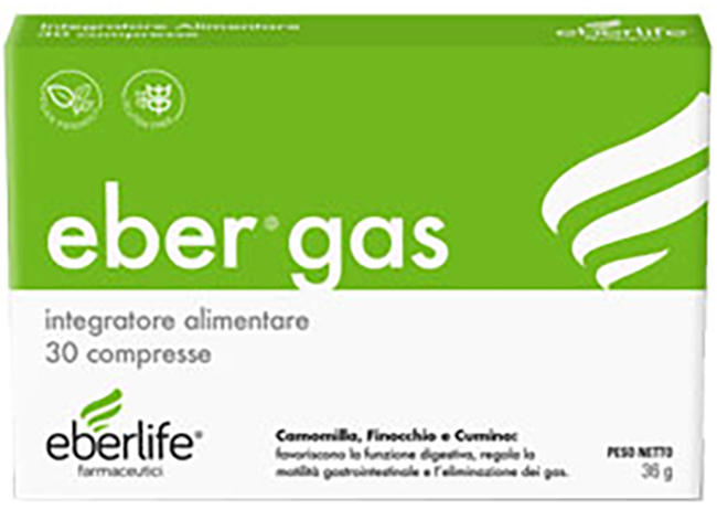 EBERGAS 30 COMPRESSE - Farmacia De Pasquale
