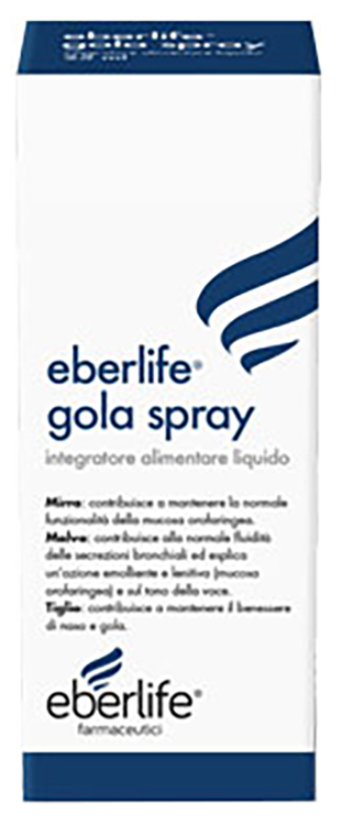 EBERLIFE GOLA SPRAY 25 ML - Farmacia De Pasquale