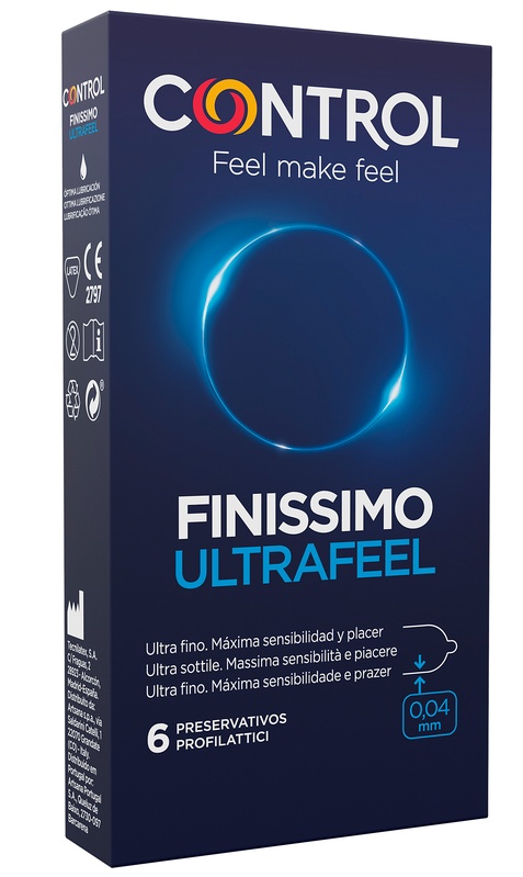 CONTROL FINISSIMO ULTRAFEEL6 PEZZI - Farmacia De Pasquale