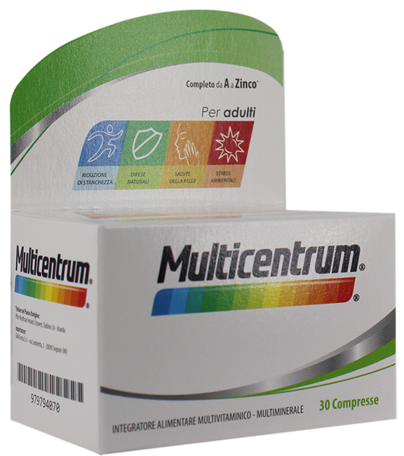 MULTICENTRUM ADULTI 30 COMPRESSE - Farmacia De Pasquale