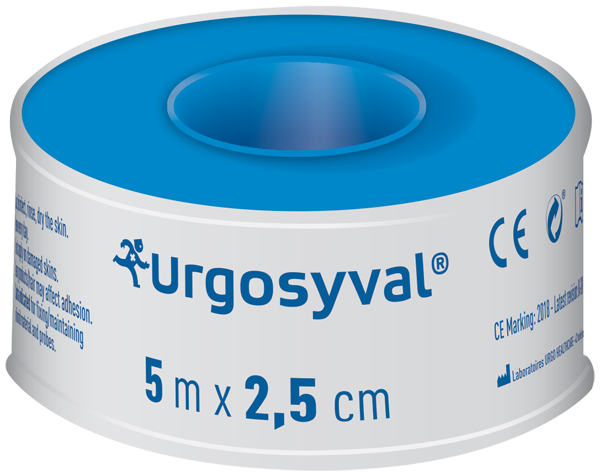 CEROTTO IN ROCCHETTO URGO URGOSYVAL 5 M X 2,5 CM - Farmacia De Pasquale