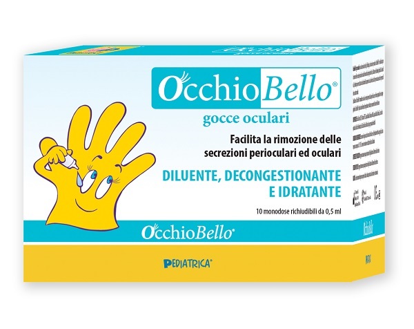 OCCHIOBELLO GOCCE OCULARI 10 FLACONCINI MONODOSE RICHIUDIBILI DA 0,5 ML - Farmacia De Pasquale