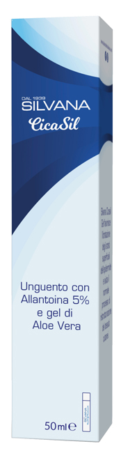 SILVANA CICASIL UNGUENTO ALL'ALLANTOINA 5% E GEL DI ALOE VERA 50 ML - Farmacia De Pasquale