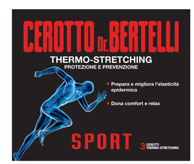 DR BERTELLI CEROTTO SPORT 3 PEZZI - Farmacia De Pasquale