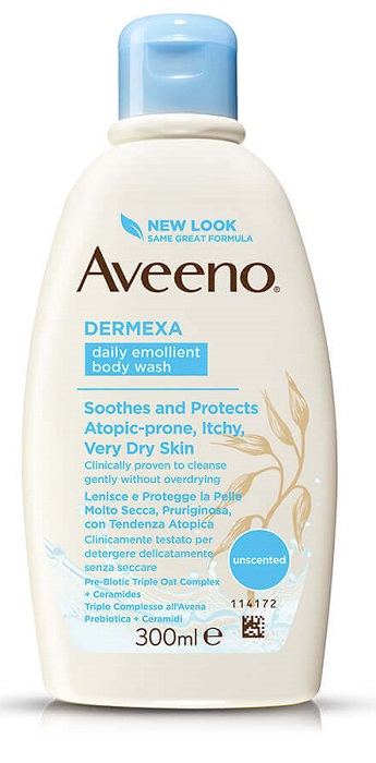 AVEENO DERMEXA BAGNO DOCCIA 300 ML - Farmacia De Pasquale