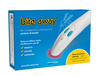 BITE AWAY DISPOSITIVO ELETTRONICO PER IL TRATTAMENTO DELLE PUNTURE DI INSETTI - Farmacia De Pasquale