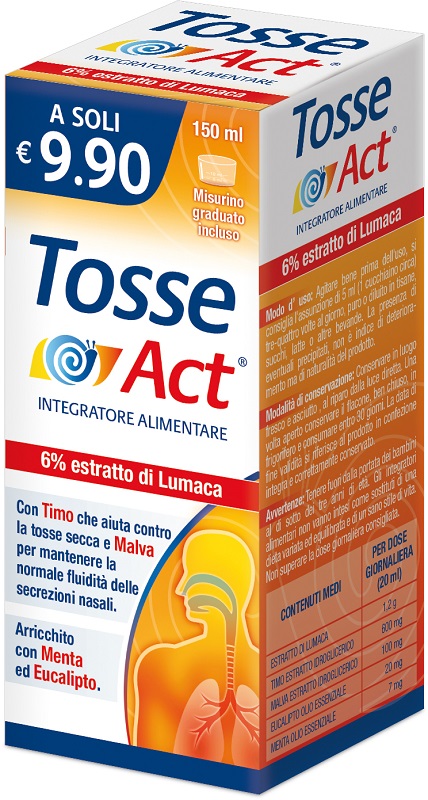 TOSSE ACT 150 ML - Farmacia De Pasquale