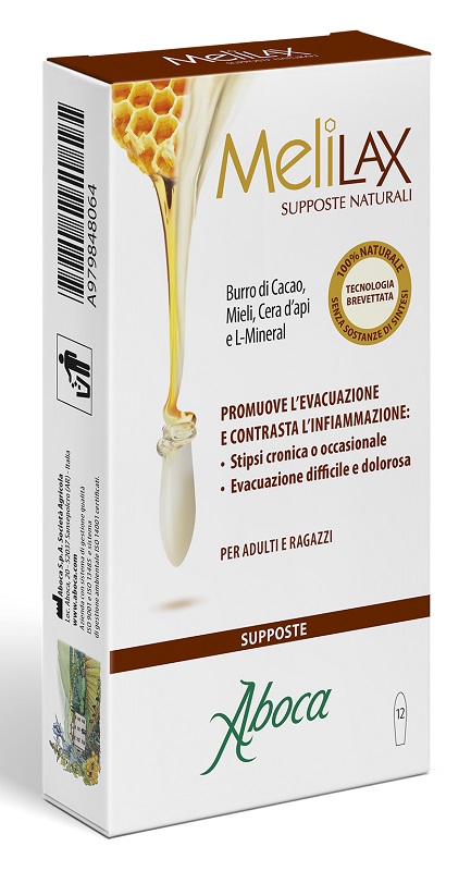 MELILAX 12 SUPPOSTE - Farmacia De Pasquale