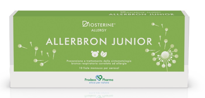 BIOSTERINE ALLERGY ALLERBRON JUNIOR 10 FIALE DA 5 ML - Farmacia De Pasquale