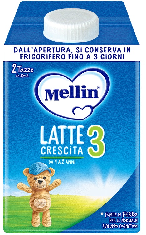 MELLIN 3 LATTE 500 ML - Farmacia De Pasquale
