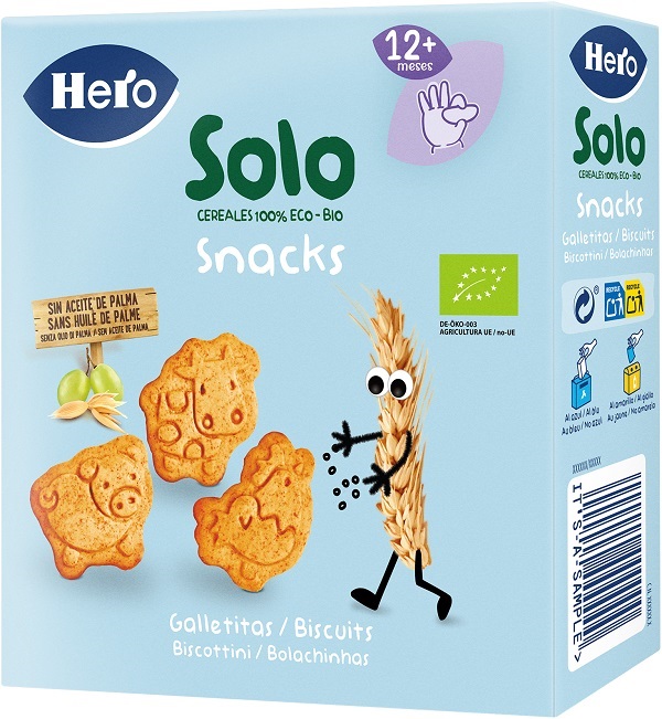 HERO SOLO BISCOTTI ANIMAL BIO 100 G - Farmacia De Pasquale