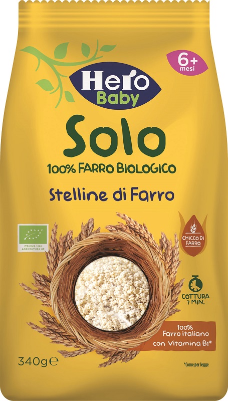 HERO SOLO PASTINA DI FARRO 100% BIO 340 G - Farmacia De Pasquale