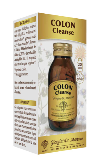 COLON CLEANSE 180 PASTIGLIE - Farmacia De Pasquale