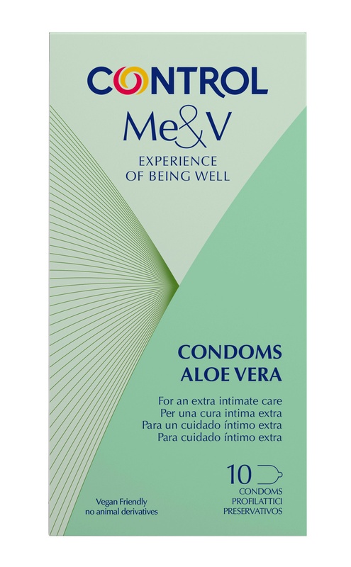 CONTROL ME&V CONDOMS ALOE VERA 10 PEZZI - Farmacia De Pasquale
