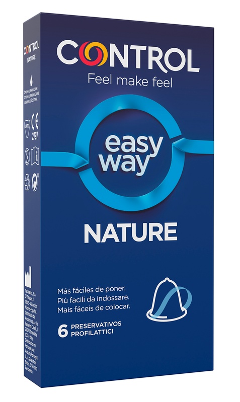 PROFILATTICO CONTROL EASY WAY NATURE 6 PEZZI - Farmacia De Pasquale