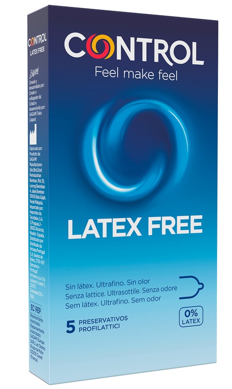 CONTROL LATEX FREE 5 PEZZI - Farmacia De Pasquale