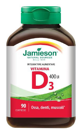 JAMIESON VITAMINA D 400 90 COMPRESSE - Farmacia De Pasquale