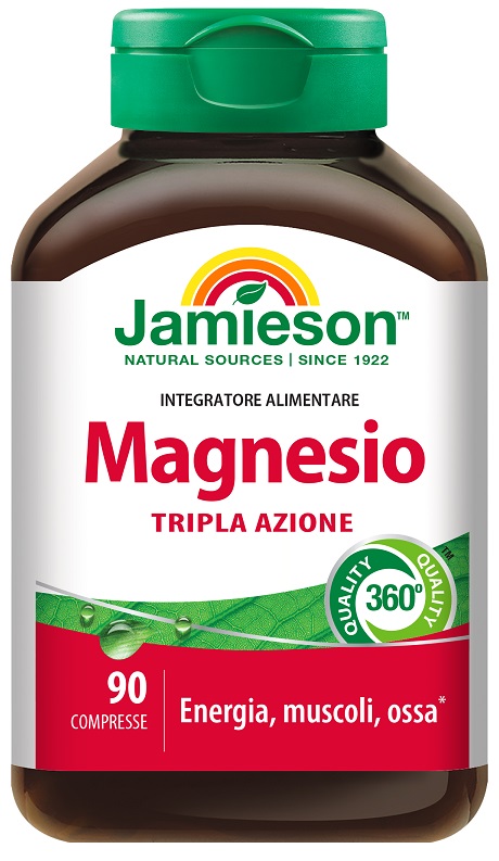 JAMIESON MAGNESIO TRIPLA AZIONE 90 COMPRESSE - Farmacia De Pasquale