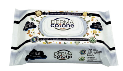 DERMACOTONE SALVIETTINE TALCO 72 PEZZI - Farmacia De Pasquale