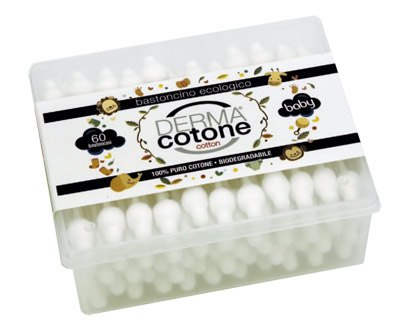 DERMACOTONE COTTON FIOC BABY 60 PEZZI - Farmacia De Pasquale