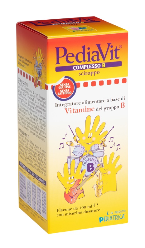 PEDIAVIT COMPLESSO B SCIROPPO 100 ML - Farmacia De Pasquale