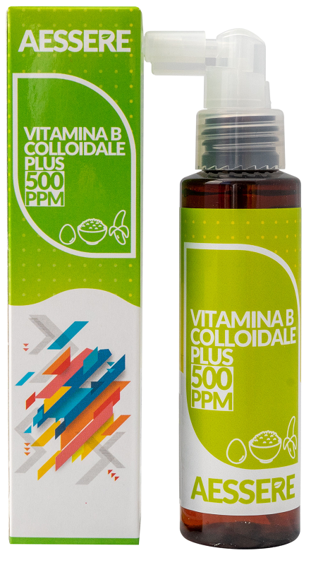 VITAMINA B COLLOIDALE PLUS SPRAY 500PPM 100 ML - Farmacia De Pasquale