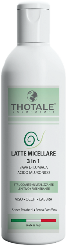 THOTALE LATTE MICELLARE 3IN1 BAVA DI LUMACA 250 ML - Farmacia De Pasquale