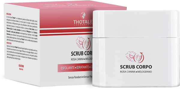 THOTALE SCRUB CORPO ROSA CANINA E MELOGRANO 200 ML - Farmacia De Pasquale