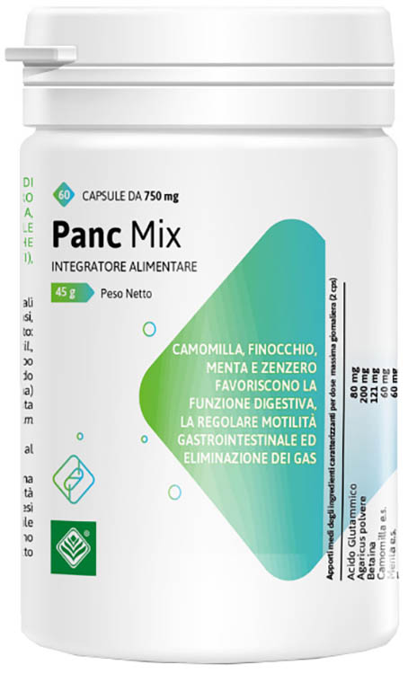PANC MIX 60 CAPSULE DA 750 MG - Farmacia De Pasquale