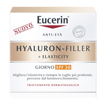 EUCERIN HYALURON-FILLER + ELASTICITY CREMA GIORNO SPF30 50 ML - Farmacia De Pasquale