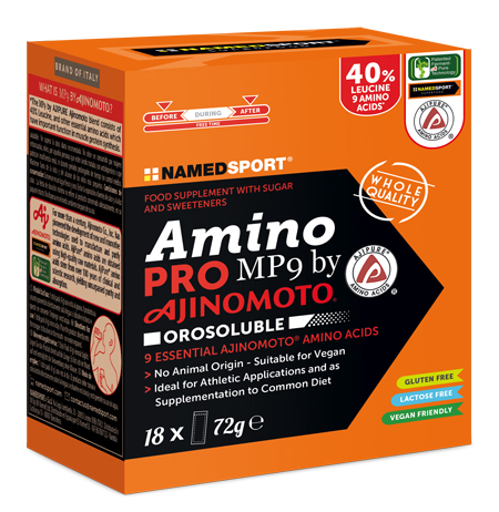 AMINOPRO MP9 AJINOMOTO 18 STICK - Farmacia De Pasquale