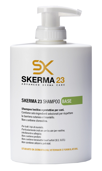 SKERMA 23 SHAMPOO BASE 250 ML - Farmacia De Pasquale