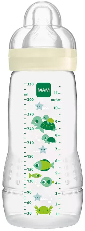 MAM EASY ACTIVE BIBERON 4+ 330 ML TETTARELLA 3 NEUTRO - Farmacia De Pasquale
