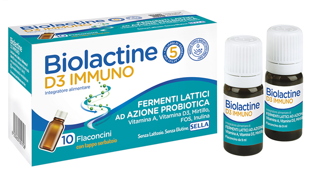 BIOLACTINE D3 IMMUNO 10 FLACONCINI - Farmacia De Pasquale