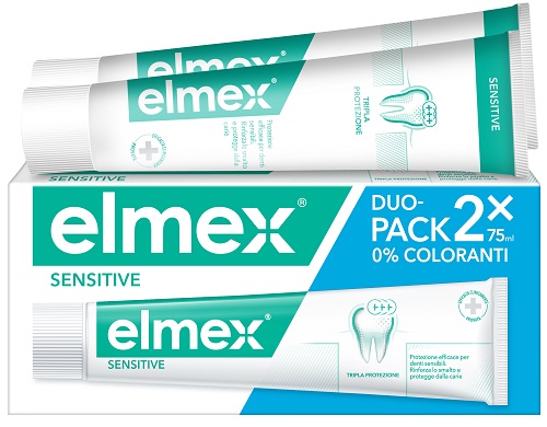 ELMEX SENSITIVE DENTIFRICIO BITUBO 2X75 ML - Farmacia De Pasquale