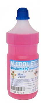 ALCOOL ETILICO DENATURATO 500 ML - Farmacia De Pasquale