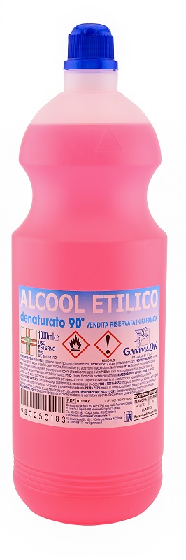 ALCOOL ETILICO DENATURATO 90 GRADI 1 LITRO - Farmacia De Pasquale