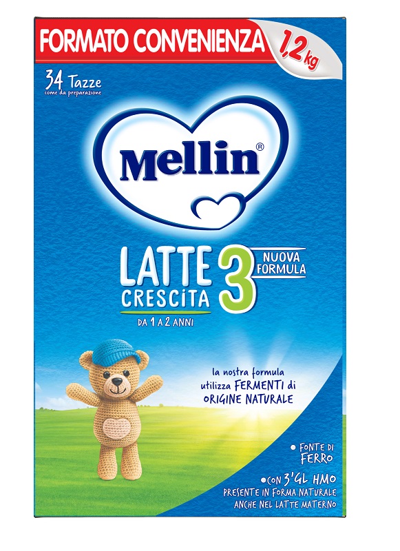 MELLIN LATTE CRESCITA 3 1,2 KG - Farmacia De Pasquale