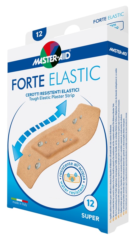 CEROTTO MASTER-AID ELASTIC SUPER 12 PEZZI - Farmacia De Pasquale